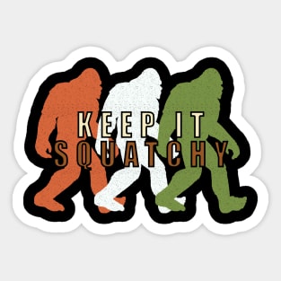 Shop the Best Bigfoot T-Shirts: Keep it Squatchy with Style! 2023 Sticker